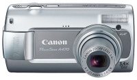 Canon PowerShot A470 Grey 7.1Mpx,3072x2304,640480video,3 ./4 .,32Mb,SD-Card,..165.