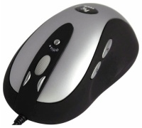 A4 Tech X6-80D Silver-Black Optical Laser Mouse, 1000dpi, 7 +1 , USB+PS/2.