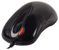 A4 Tech OP-50D Black Optical Mouse, 2 Click, PS/2
