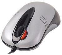 A4 Tech OP-50D Silver Optical Mouse, 2 Click, PS/2