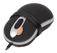 A4 Tech X6-6AK Black Optical Laser Mouse, 1000dpi, 4 +1 -, USB+PS/2.