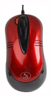 A4 Tech X5-50D Red Lazer Optical Mouse, 1000dpi, 4 +3 . ,  , PS/2+USB.