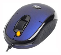 A4 Tech X5-20MD Blue Lazer Optical Mouse, 1000dpi, 4 +3 .,  , PS/2+USB.
