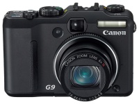 Canon PowerShot G9 Black 12.1Mpx,4000x3000,640480 video,6 ./4 .,32Mb,SDC,MMC,320.