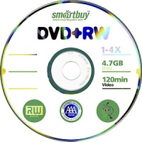 SmartBuy 4.7 GB DVD+RW 4x Slim
