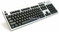 BTC 5109 Multimedia Keyboard, Silver, PS/2