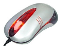 A4 Tech OP-50 Silver Optical Mouse, PS/2