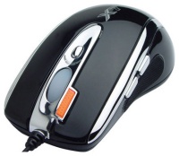 A4 Tech X-750F Silver Optical Mouse, 2500dpi, 6 +1 -, PS/2+USB.