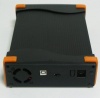 AgeStar IUB5A Black USB2.0,CD-RW/DVD-ROM/CD-ROM/DVD-RW,5,25'IDE HDD,алюминий.