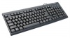 Gembird KB-8300-BL-R Black Keyboard, PS/2