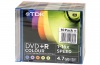 TDK 4.7 Gb DVD+R 16x Color Slim
