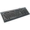 Gembird KB-8300-BL-R Black Keyboard, USB