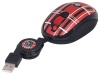 A4 Tech GOP-20R Red Optical Mouse, 2X Click,USB.
