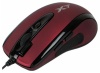 A4 Tech X-708F Red Optical Mouse, 2000dpi, PS/2+USB
