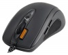 A4 Tech MOP-70D Black Optical Mouse, 2Click, 800dpi, 7 кнопок+6 програм.кнопок, USB+PS/2.