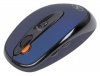 A4 Tech NB-57D Wireless Optical Mouse Silver, 800dpi, 2Click, 6 клавиш+5 прогр.клавиш, колесо прокр.,USB.