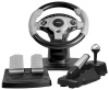 Dialog GW-300 Street Race Winner-I руль+педали, вибрация-нет, 12 прогр.кнопок, ручной тормоз, USB.