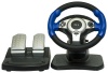 Dialog GW-201 Street Racer-II руль+педали, вибрация,12 прогр.кнопок, 2 подрулевые кнопки, USB.