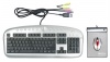 A4 Tech KBS-2830 комплект:клавиатура + оптич. беспроводная мышь, PS/2-USB.