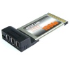 ST-Lab C121 PCMCIA/Cardbus IEEE 1394 3 port Adapter  ,Retail