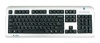 A4 Tech LCD-720 X-Slim Keyboard, Silver-Black, PS/2