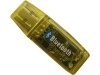 Gembird BTD-002 USB->BT ISSC V2.0 EDR, Class II, 20M,  BlueSoleil 2.6, прозрачный корпус vista