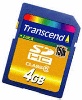 Transcend SecureDigital Card 4096Mb SDHC Class 6 retail