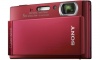 Sony CyberShot DSC-T300 Red 10.1Mpx,3648x2736,640х480 video,5х оптический зум,15Mb,MSPD-Card,151гр.