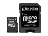 Kingston Micro SecureDigital Card 1024Mb + 2 Adapter retail
