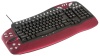 Oklick 780L Red PS/2+USB Multimedia Office Keyboard