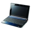 Acer Aspire One 110 Blue/Atom 1.6/945GM/512MB/8GB/8.9'WSVGA/INT(128)/WiFi/3 USB/Linux/0.9