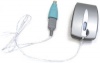 A4 Tech MOP-59D Silver Optical Mouse, 2Click, PS/2+USB
