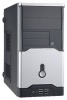 Inwin V606T mATX 350 USB + Fan Audio  AirDuct Black-Silver