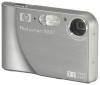 HP Photosmart R827 Silver 7.4Mpx,3112x2328,640х480 video,8х цифр.зум, 32Mb,SD-Card,140гр.
