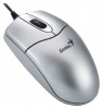 Genius NetScroll 311 Mini Optical Silver Mouse,1000dpi,2 кнопки+колесо, PS/2+USB.