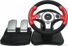 Dialog GW-200 Street Racer-I руль+педали, вибрация-нет,12 прогр.кнопок,2 подрулевые кнопки, USB.