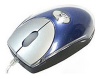 A4 Tech MOP-18 Mini Blue Optical Mouse, PS/2+USB