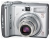 Canon PowerShot A560 Silver 7.0Mpx,3072x2304,640х480 video,4х опт./4х цифр.зум,16Mb, SD-Card,165гр.