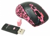 A4 Tech GRL-70PS Pink Side Power Saver Wireless Optical Mouse, USB.