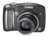 Canon PowerShot SX100 IS Black 8.0Mpx,3264x2448,640х480 video,10х опт./4х цифр.зум,32Mb,SDC,MMC,266гр.
