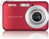 Benq DC-T700 Red 7.2Mpx,3072х2304,640х480 video,3х опт./4х цифровой зум,12Mb,SD-Card,120гр.сенс.дисп.