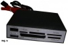 Gembird All-in-1 CF,MD,SM,MS,SD,MMC,XD, +SATA,USB2.0 (внутренний) Black