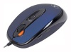 A4 Tech X5-57D Black-Blue Lazer Optical Mouse, 1000dpi, 6 кнопок+5 прогр. кнопок, колесо прокрутки,PS/2+USB.