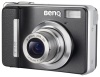 Benq DC-C1050 Black 10.0Mpx, 3648х2736,640х480 video,4х цифр./3х опт.зум,9Mb, SD-Card,140гр.