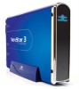 Vantec Nexstar3 NST-360SU-BU, 3.5', SATA->USB&SATA, blue led, Al, blue