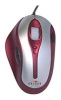 Oklick 725L Red Optical Mouse,800dpi, PS/2+USB.