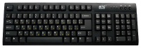 BTC 5107 Classic Keyboard, Black, PS/2