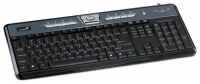 Genius SlimStar 310 Black Multimedia Keyboard, USB+PS/2