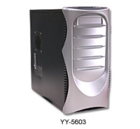 Yeong Yang YY-5603BK 350W Delta 350AB-B 2x12cm Fun USB-Audio-1394 Black
